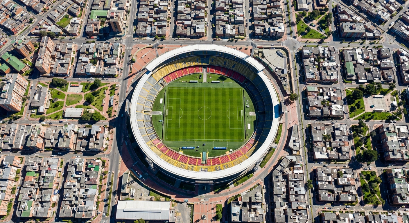 Estadio Nemesio Camacho El Campín en Bogotá, Colombia